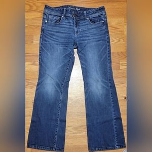 American Eagle 14 boot cut midrise jean women